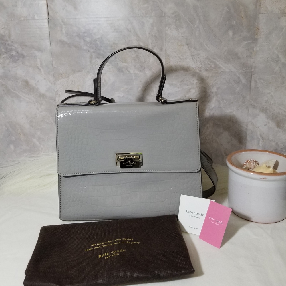 Kate Spade Gray Satchel